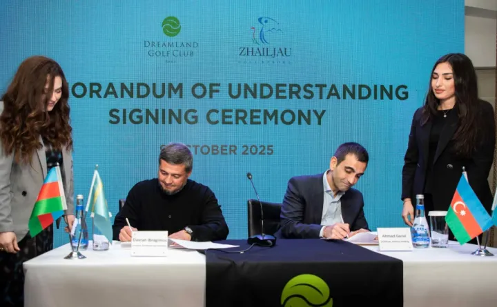 Azərbaycan və Qazaxıstan arasında qolf körpüsü quruldu